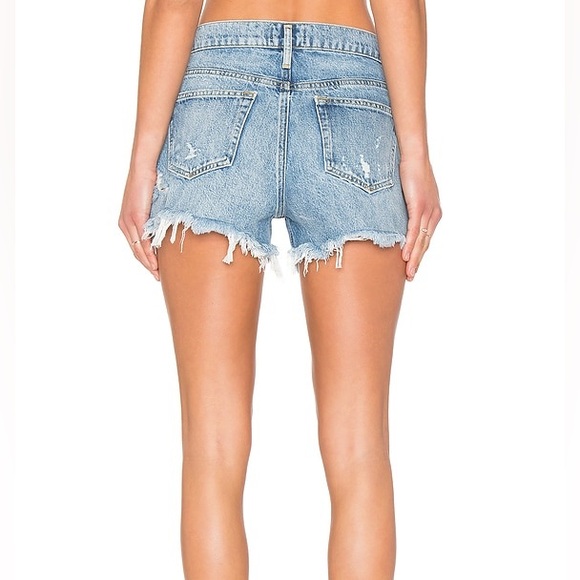 Agolde High-Rise Vintage Parker Jean Shorts - Picture 2 of 11